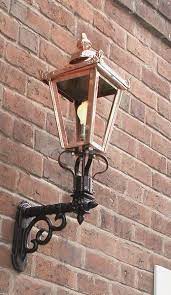 Large Copper Victorian Wall Light