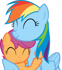 Are Rainbow Dash and Scootaloo sisters? | Everypony