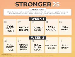 2 week strength training program pdf