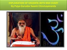 Explanation of vedanta with bmi chart | PPT
