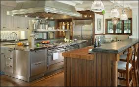 stainless steel countertops here are