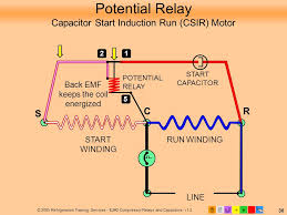Copeland Potential Relay Wiring Diagram Run Capicator For