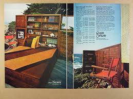 1978 sears furniture sofa pit storage