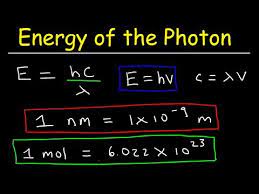 How To Calculate The Energy Of A Photon