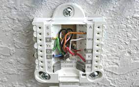 Click on the image a wiring diagram is a basic graph of the physical links and also physical format of an electric. How To Wire A Thermostat The Home Depot