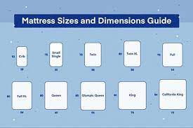 Mattress Sizes And Bed Dimensions Guide