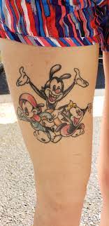 It's finally nice enough outside to show off the ol' Animaniacs tattoo : r/ animaniacs