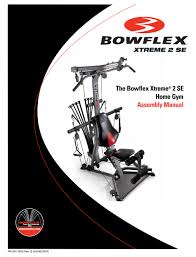 bowflex xtreme 2 se embly manual pdf