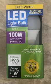 led light bulb led 100 watt equivalent