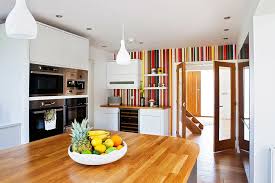 Then created a trompe l'oeil tented ceiling. Hot Trend 20 Tasteful Ways To Add Stripes To Your Kitchen