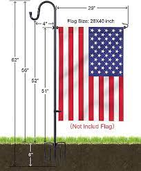 Lopanny Large Garden Flag Holder Stand