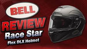 Bell Race Star Flex Dlx Helmet Sportbike Track Gear