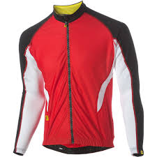 Mavic Cycling Jersey Hc Ls Jersey Bright Red
