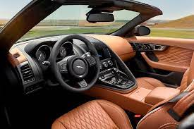 You've still got your emergency grab handle, which is grateful when you run out of talent or when the passenger gets scared. 2020 Jaguar F Type Svr Convertible Interior Photos Carbuzz