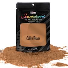 coffee brown mica pearl powder pigment