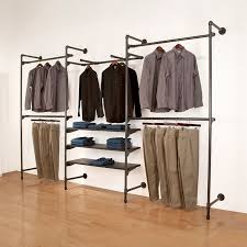 Pipe Clothing Rack Wall Mounted Subastral