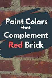 red brick house exterior paint colors