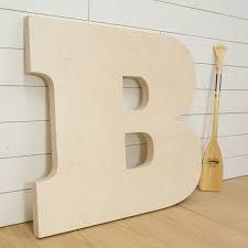 large wooden letters small wooden