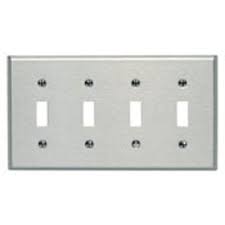 4 Gang Switch Wall Plate 84112 40