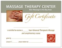gift certificates mage therapy