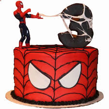 spiderman theme cake order
