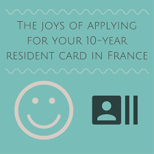 residence card in france
