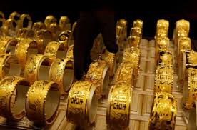 gold jewellery s recovering in china