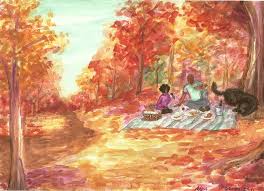 Commission - Autumn Scene by Pompi on DeviantArt