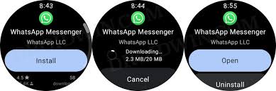 install whatsapp on galaxy watch 4