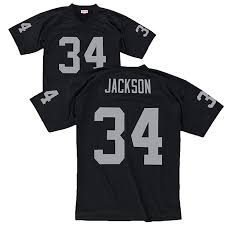 Mitchell Ness Bo Jackson Los Angeles Raiders Throwback Jersey