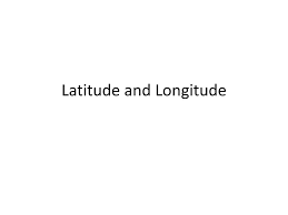 Ppt Latitude And Longitude Powerpoint Presentation Id 2704163
