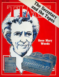Because I remember Rose Mary Woods, Richard Nixon&#39;s secretary, who played such an important role in the Watergate story, so important that she was featured ... - rose-mary-woods--an-executive--b-2-20070322-44