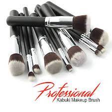10 pcs professional make up brushes set