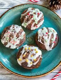 The applesauce gives these pancakes a moister texture. Mini Christmas Cakes Pinch Of Nom