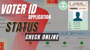 voter id card application status check