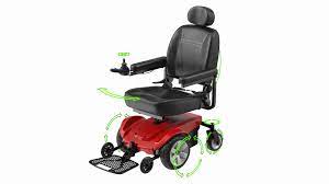 electric wheelchair rigged 3d model 89