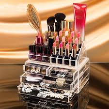 acrylic drawer cosmetic organizer