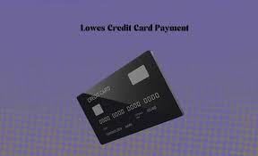 lowes credit card registration