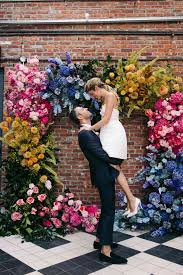 best wedding flower wall ideas