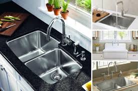 the 8 diffe types of kitchen sinks