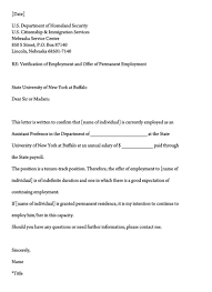 Letter of recommendation for visa application from the employer to whom it may concern it is to certify that mr. Employment Verification Letter 40 Sample Letters And Writing Tips