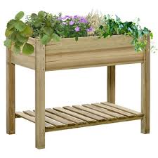 Outsunny Raised Garden Bed W Legs And