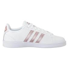 Adidas l neo baseline white rose gold sneakers $35 $0 size: Rose Gold Adidas Shoes