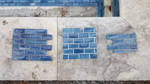 pool tile grout color