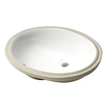 Oval Undermount Ceramic Sink