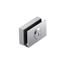 Chrome Patch Lock For Glass Door Gs