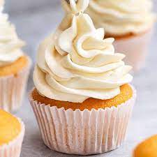 less sweet fluffy vanilla frosting