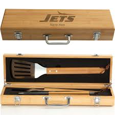 personalized grilling bbq set with