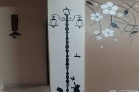 Street Lamp Bedroom Asian Paints Wall
