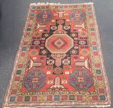 caucasian rectangle antique rugs
